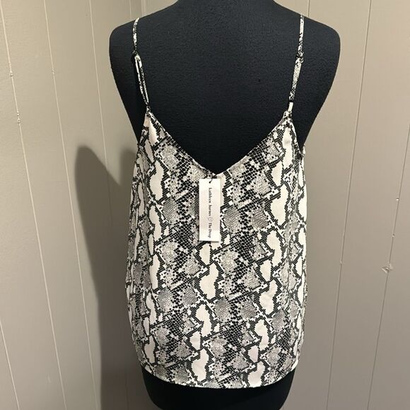 kathleen_barnes The Drop black/white python print cami. New, with tag. Small. - Picture 4 of 5